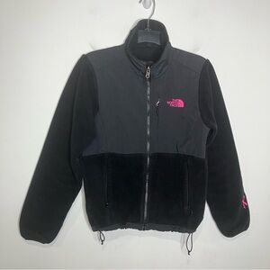 The north face pink ribbon Dansko jacket black breast cancer awareness women XS
